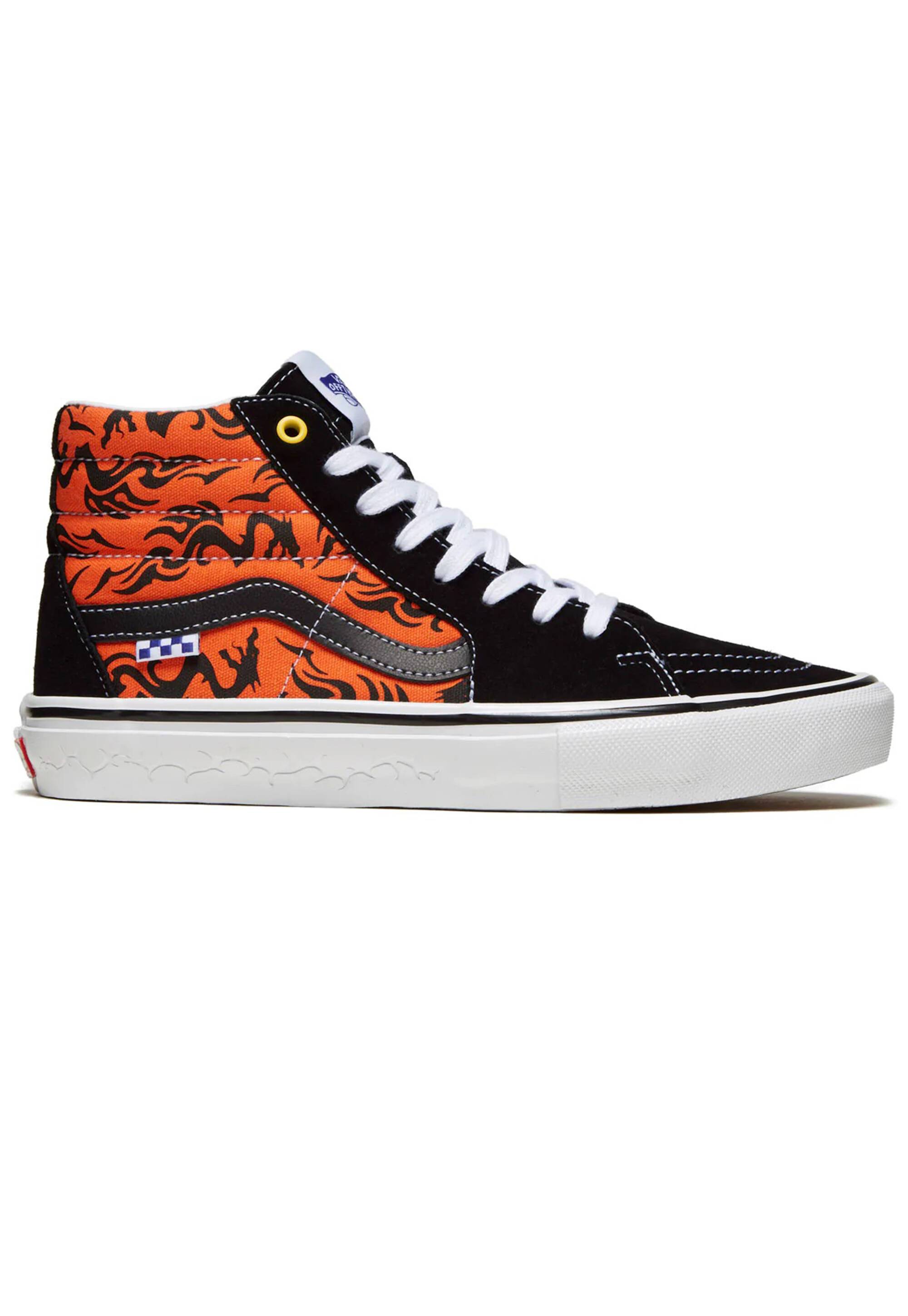 VANS SKATE SK8 HI DRAGON FLAME - FOOTWEAR-MENS : Soul and Co