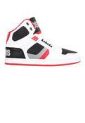OSIRIS NYC 83 CLK WHITE/ BLACK/ RED