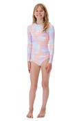 TIE DYE RASH VEST GIRL