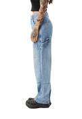 AFENDS MOSS HEMP DENIM CARPENTER JEANS