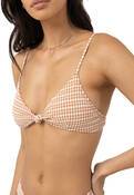 LOLA CHECK KNOT TRILETTE TOP