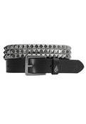 V ENT LEATHER BELT