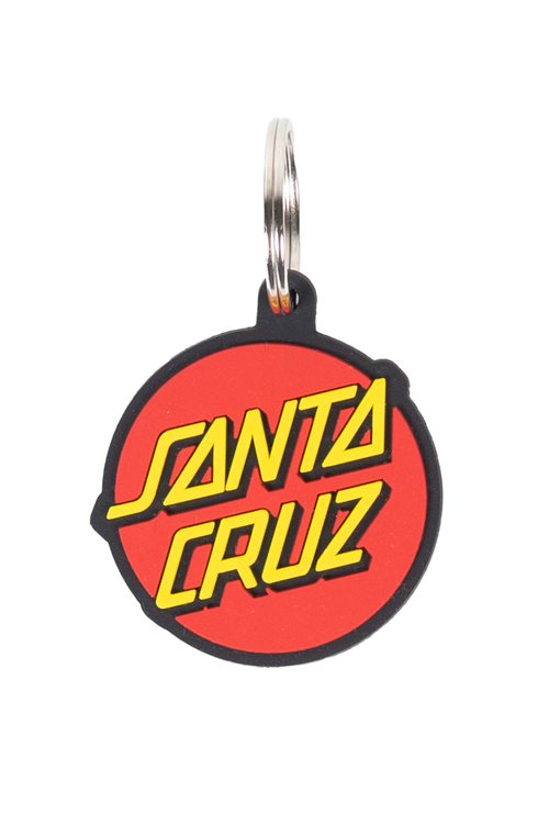 SANTA CRUZ CLASSIC DOT KEYRING