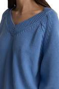 MOONSTONE OVERSIZED V-NECK