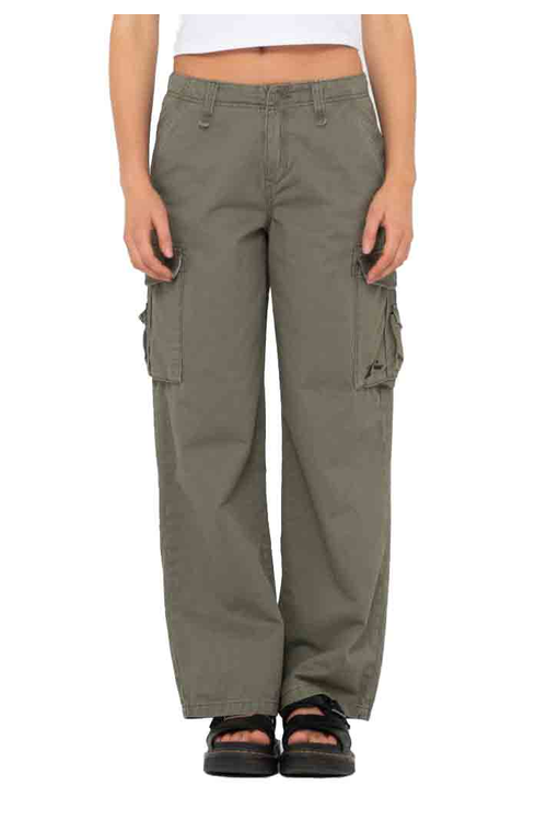 TANK GIRL LOW RISE WIDE FIT CARGO PANT