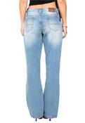LOW RISE STRAIGHT LEG DENIM JEAN