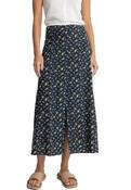 FLEUR FLORAL BUTTON FRONT MAXI SKIRT