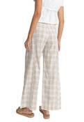 RUMI CHECK WIDE LEG PANT