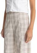 RUMI CHECK WIDE LEG PANT