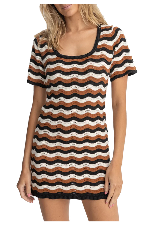 VENICE KNIT MINI DRESS