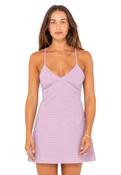 CHECKED OUT MINI DRESS