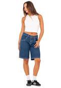 FLIP MOMMY LOW RISE WIDE LEG DENIM SHORT