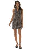  LOLITA WOVEN HALTER DRESS