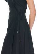 LIN-IN WRAP MIDI DRESS
