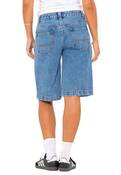 LOW RISE WIDE LEG DENIM JORT