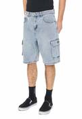 3D CARGO DENIM SHORT