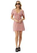 CHECK OUT RECYCLED TEA DRESS