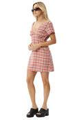CHECK OUT RECYCLED TEA DRESS