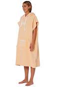 LADIES HONEY HOODED PONCHO