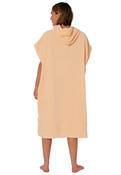 LADIES HONEY HOODED PONCHO