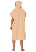 LADIES HONEY HOODED PONCHO