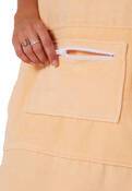 LADIES HONEY HOODED PONCHO