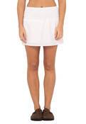 PALM SPRINGS SHIRRED MINI SKIRT