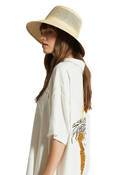 LOPEZ PANAMA STRAW BUCKET HAT