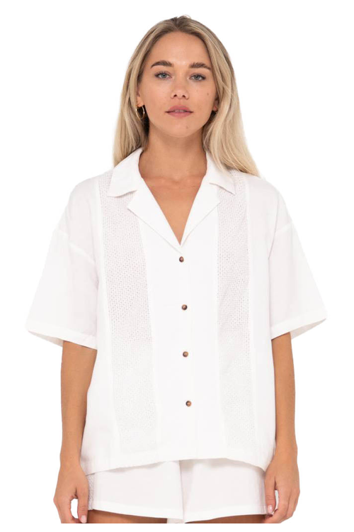 PALM SPRINGS CAPRI PANELLED OVERSHIRT