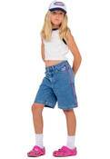 FLIP LOW RISE WIDE LEG DENIM JORT YOUTH