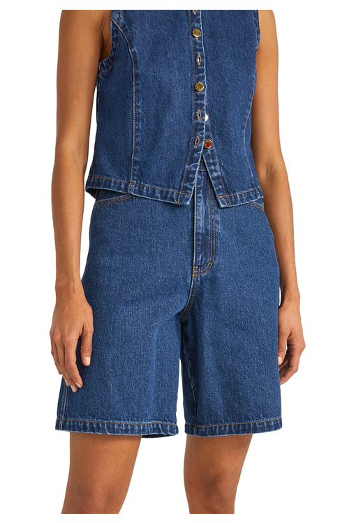 GIA DENIM JORTS