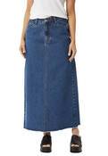 CHICHI DENIM MIDI SKIRT