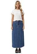 CHICHI DENIM MIDI SKIRT