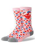 HEARTED CREW SOCK