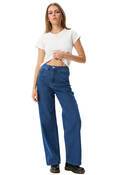 BELLA DENIM WIDE LEG BAGGY JEAN