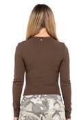  BUTTON UP LONG SLEEVE TOP
