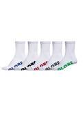 STEALTH CREW SOCK 5 PK