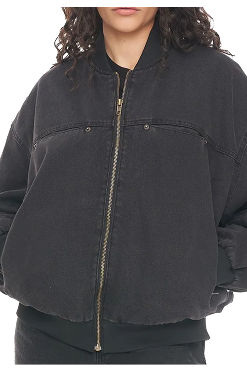 DENIM GEMINI BOMBER