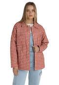 LOLA CHECK QUILTED JACKET