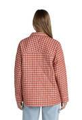 LOLA CHECK QUILTED JACKET