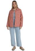 LOLA CHECK QUILTED JACKET