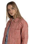 LOLA CHECK QUILTED JACKET