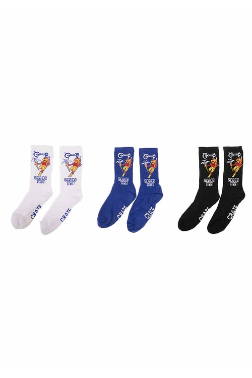 SPACEMAN SOCK 3  PACK