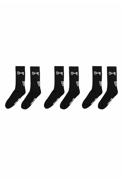 SCRIPTED SOCK 3 PACK