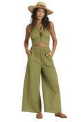 HARLOW HIGH WAIST WOVEN PANT