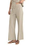 LOLA CHECK WIDE LEG PANT