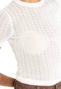 OJAI POINTELLE KNIT TOP