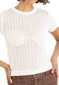 OJAI POINTELLE KNIT TOP