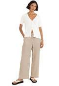 ADELE SHORT SLEEVE KNIT CARDIGAN