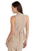 COVE STRIPE LONG VEST